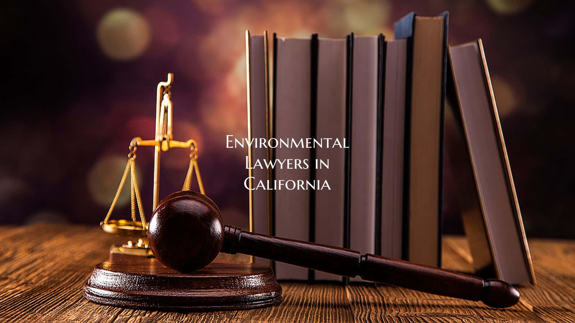 Environmental Lawyers in California